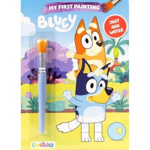Bluey Colortivity: My First Painting (Color & Activity with Paint)