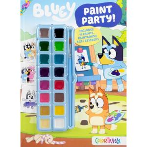 Bluey Colortivity: Paint Party! (Color & Activity with Paint)