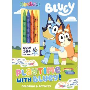 Bluey: Colortivity: Playtime with Bluey! (Color & Activity with Crayons)