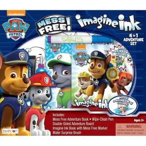 Bluey Imagine Ink 4-in-1 Activity Set with Magic Ink Books and a Mess Free Marker(PAW Patrol)