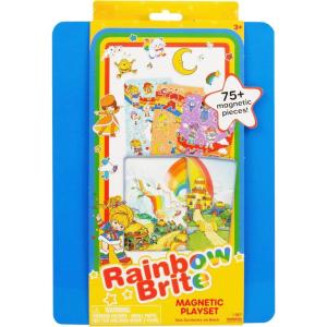 Bluey Magnetic Playset, Magnet Activity Toys, Great Birthday Parties, at-Home Activities, or Screen-Free Fun, Perfect Travel or Road Trip, Hours of Fun for Kids Ages 3,4,5,6,Multicolor,Medium,214618(Rainbow Brite)