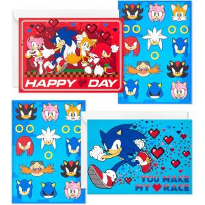 Hallmark Paper Wonder Bluey Pop Up Card for Kids Birthdays, Back to School, Encouragement(Sonic the Hedgehog)