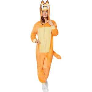 Spirit Halloween Bluey Adult Chilli Jumpsuit Costume | Officially Licensed | Bluey Halloween Costumes(Multicolor)