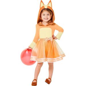 Spirit Halloween Bluey Toddler Girls Bingo Costume | Officially Licensed | Easy Costumes