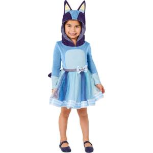 Spirit Halloween Bluey Toddler Girls Costume | Officially Licensed | Theatrical Halloween Outfit