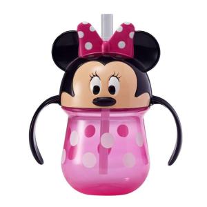 The First Years Bluey Trainer Weighted Straw Cup – Toddler Cups with Weighted Straw – Baby and Toddler Straw Cup Spill Proof – Bluey Toddler Feeding Supplies – Ages 6 Months and Up – 7 Ounce(Minnie Mouse)