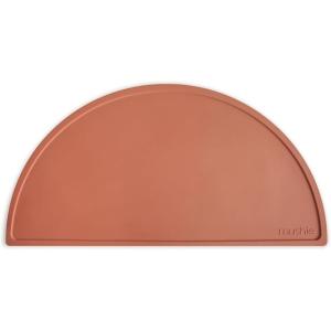 mushie x Bluey Silicone Placemat for Kids | BPA-Free Non-Slip Design (Bluey Ivory)(Clay)