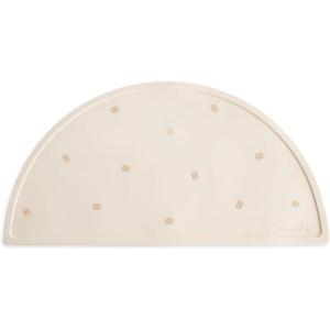 mushie x Bluey Silicone Placemat for Kids | BPA-Free Non-Slip Design (Bluey Ivory)(Pretzels)