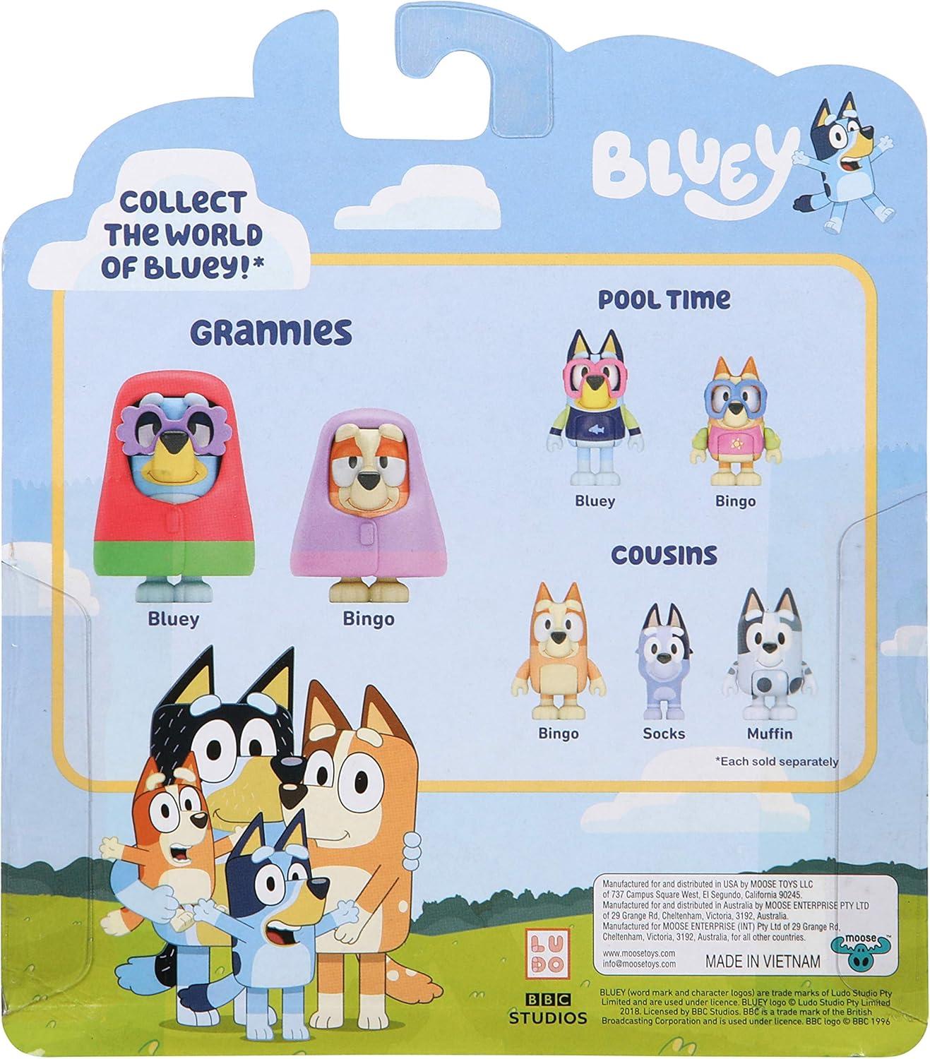 imageBluey Grannies Bingo 25quot Figures 2 Pack Multicolor 13041