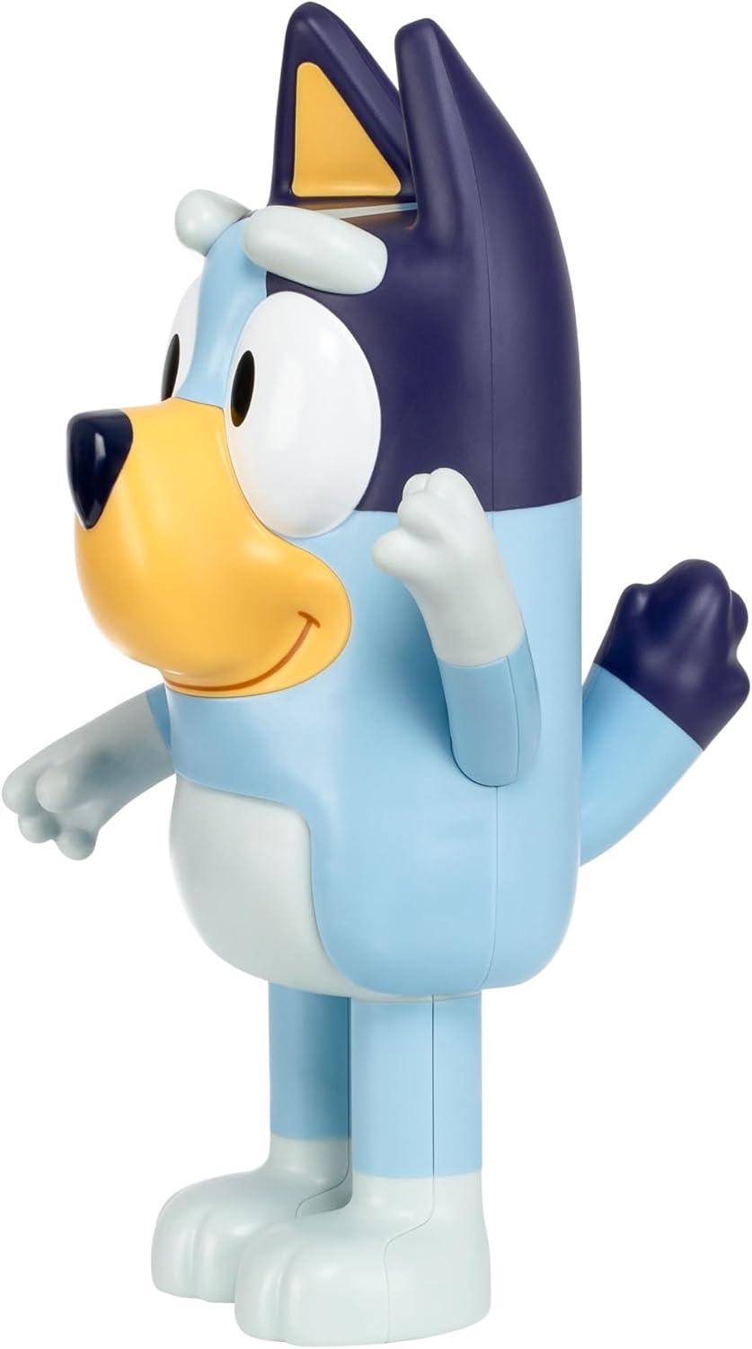 imageBluey Best Friend Toy Figurine 10 Tall Oversized Poseable Articulated Kids Toy Figure Durable Big Toys for Kids Ages 3