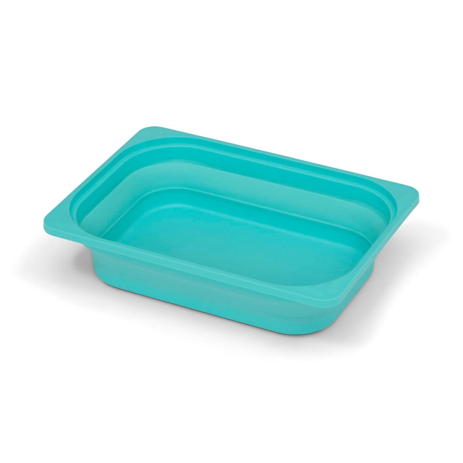 imageBluey Compact Play ampamp Learn Sensory Table Includes Musical Instruments Use as Sand TableSensory TableActivity TableMontessori Toy Blue