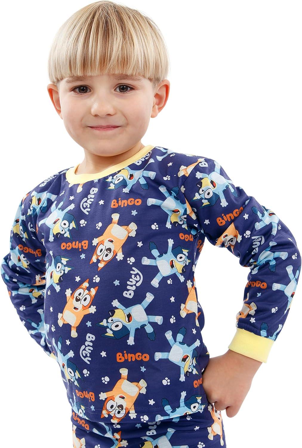 imageBluey Pajamas Boys 2 Pack For Kids Pajama Sets Two Official Merchandise