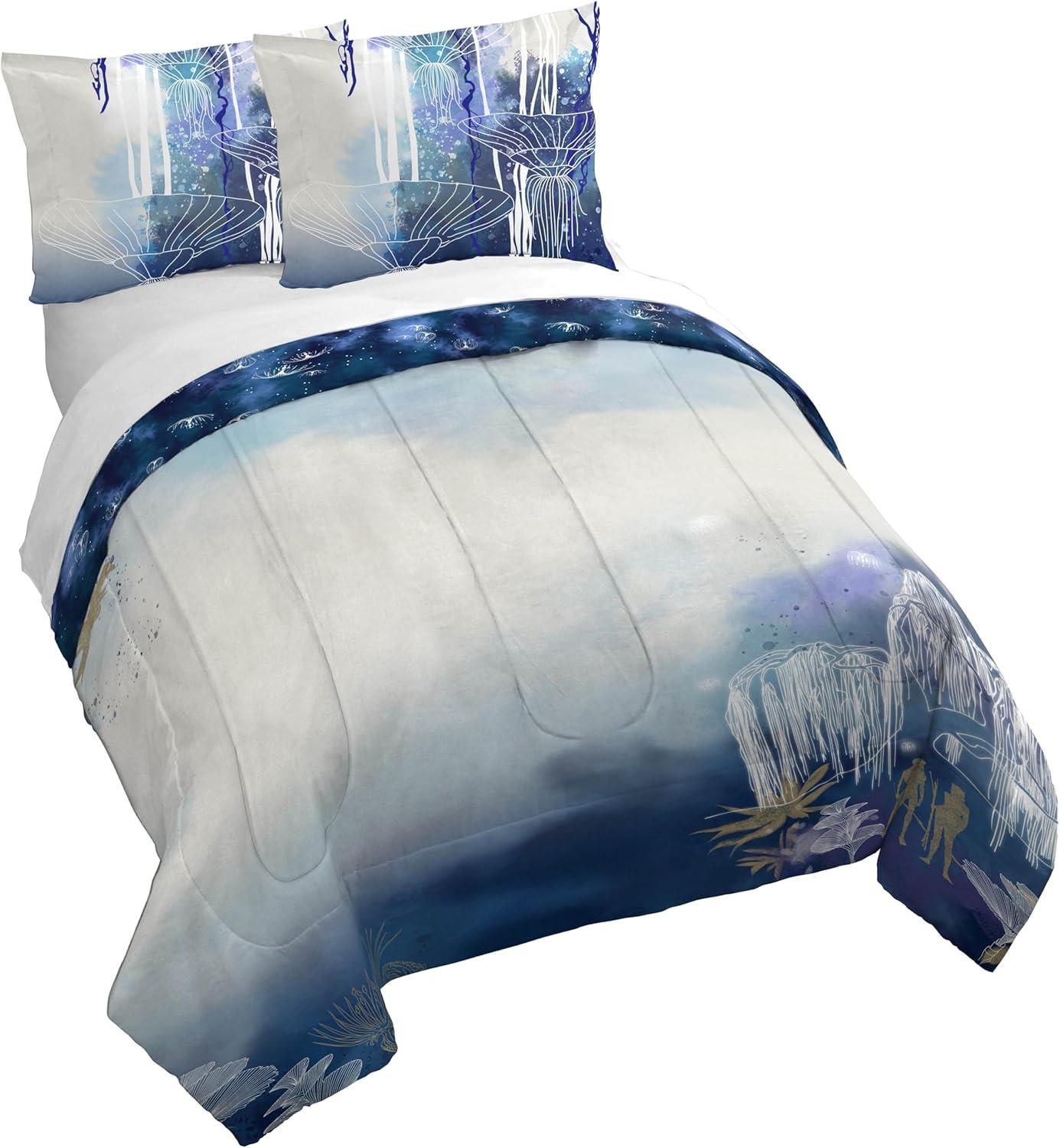 imageJay Franco Kids Duvet Cover Set 3 Piece Super Soft Bedding with Sham Pillowcase Cover ONLY Comforter Not Included Multi Bluey QueenBlue Avatar