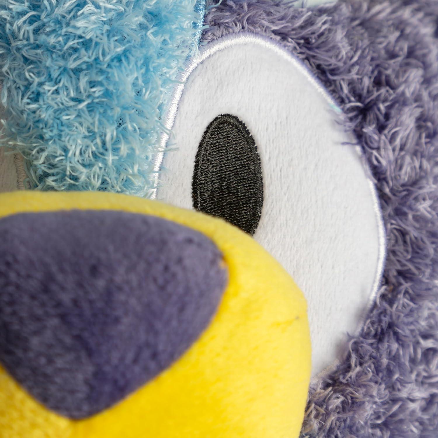 imageJay Franco Weighted Bluey Plush Pillow Buddy 25 lbs Soft Plushie Stuffed Pillow 17 Inches Blue Bluey