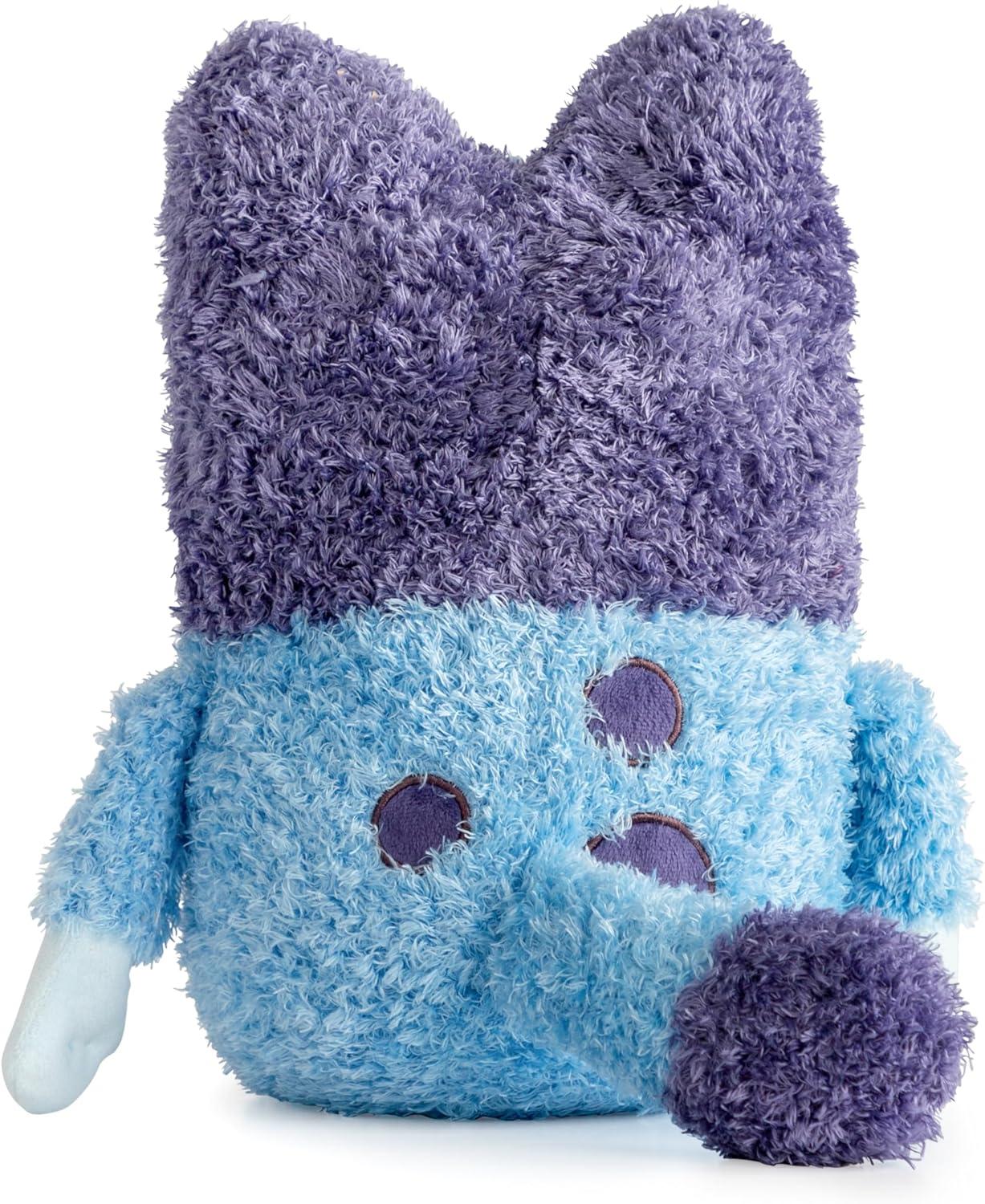 imageJay Franco Weighted Bluey Plush Pillow Buddy 25 lbs Soft Plushie Stuffed Pillow 17 Inches Blue Bluey