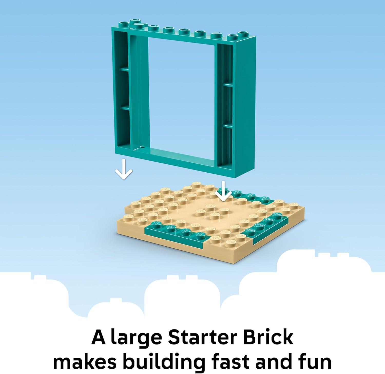 imageLEGO Bluey Playground Fun with Bluey and Chloe Sensory Building Blocks Preschool Pretend Play ampamp Learning Toys for Kids 4 Year Old Girl ampamp Boy Birthday Gifts 11201