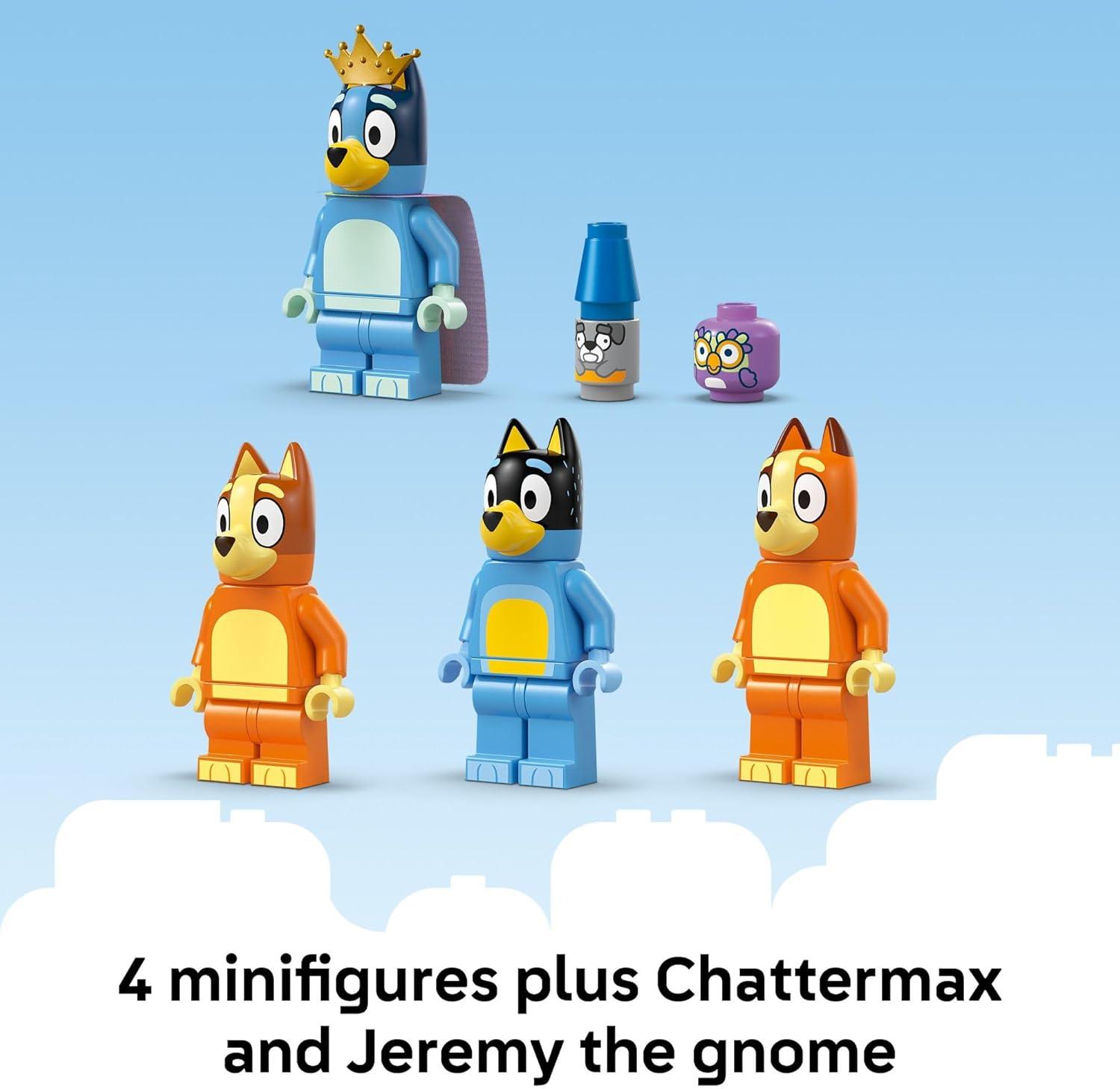 imageLego Bluey Blueys Family House Toddler Toy for 4 Year Old Boys and Girls House Playset Includes Bluey and 5 Popular Characters Great Birthday Gift Idea for Preschoolers 11203