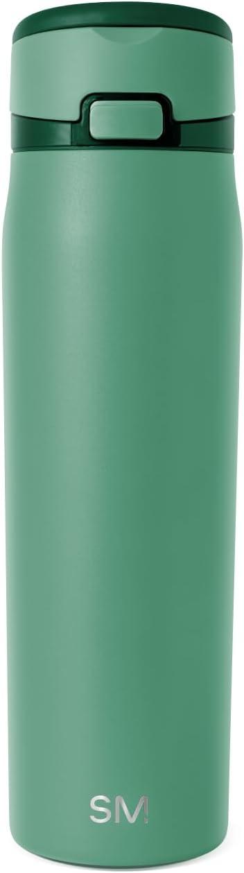 imageSimple Modern Holiday Bluey 40 oz Trek Tumbler with Handle and Straw Lid Cup Holder Friendly Insulated Stainless Steel Travel Mug Bluey Christmas MorningBasil
