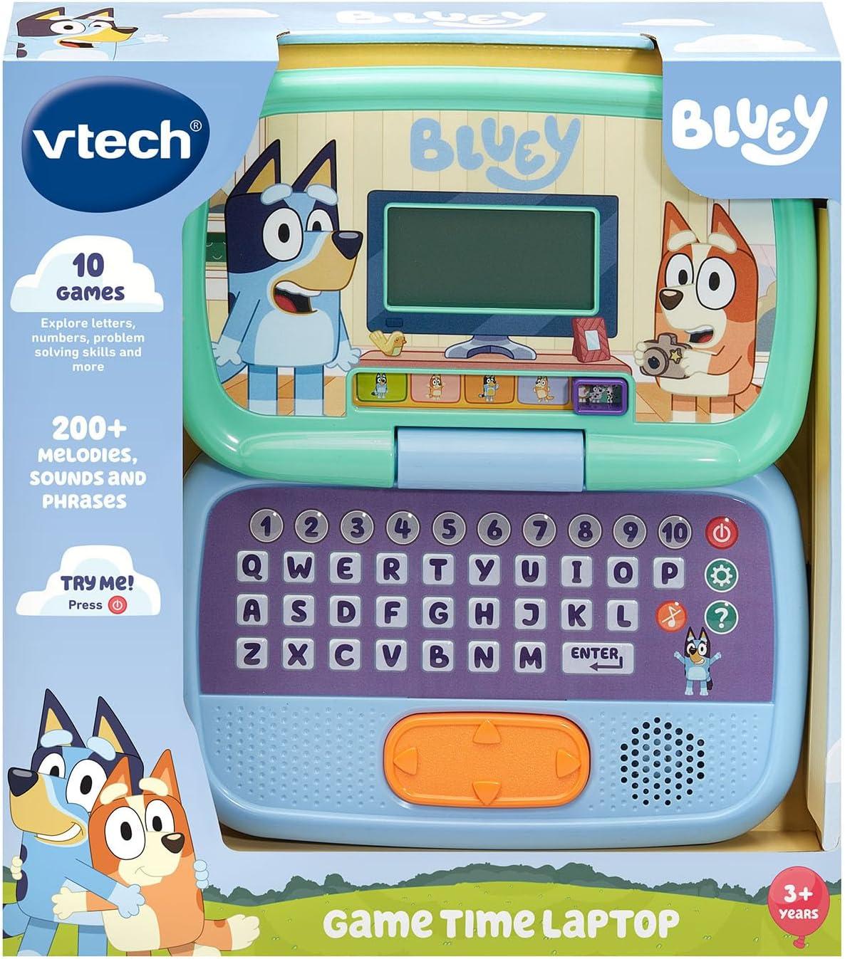 imageVTech Bluey Game Time Laptop