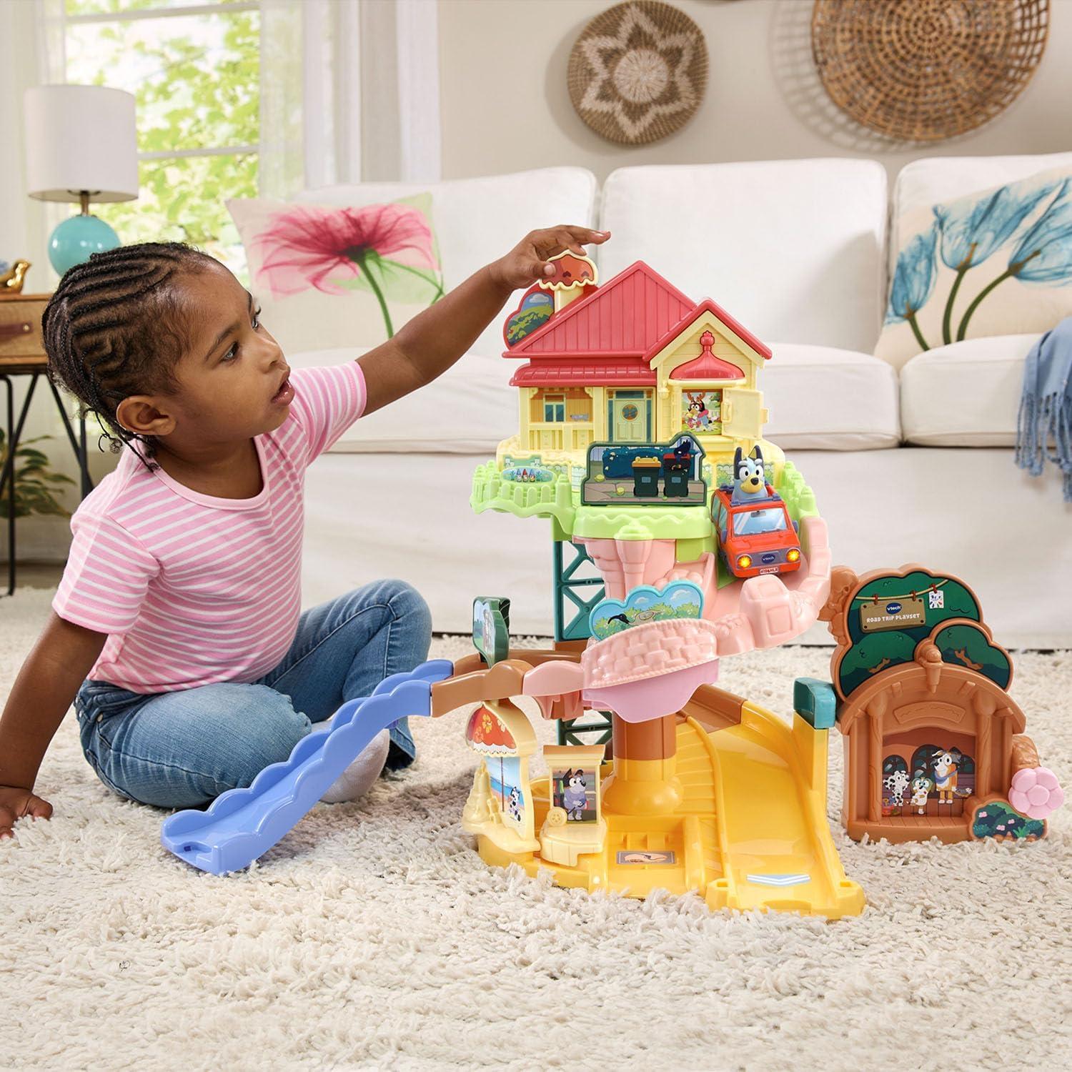 imageVTech Bluey Road Trip Vehicle Playset