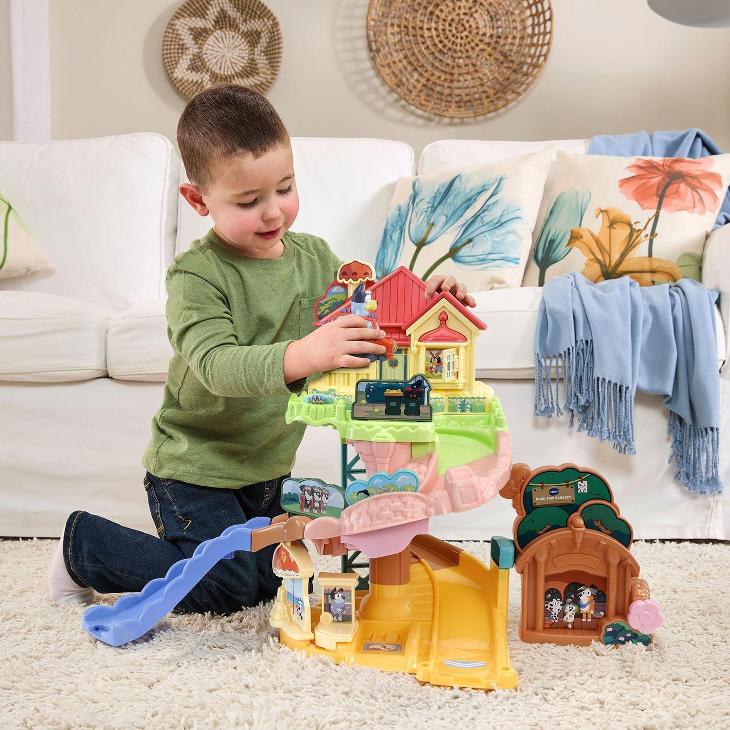 imageVTech Bluey Road Trip Vehicle Playset