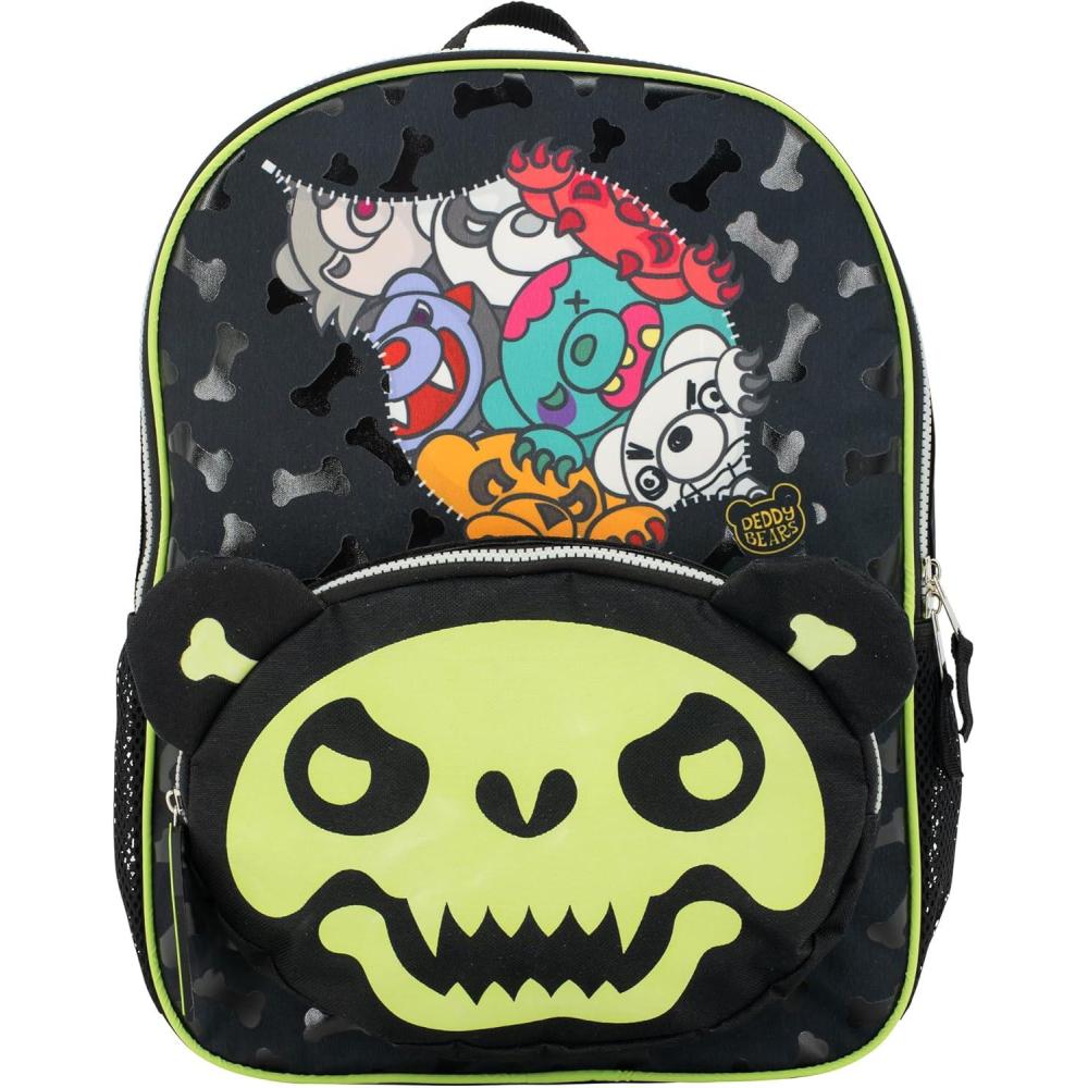 imageAI ACCESSORY INNOVATIONS Bluey ampamp Bingo 2 in 1 kids Backpack 16quot School Bag with Insulated Pocket ampamp Bento Box for Boys ampamp Girls BlueDeddy Bears