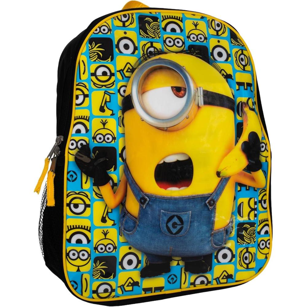 imageAI ACCESSORY INNOVATIONS Bluey ampamp Bingo Kids Backpack Elementary School Girls Book Bag with Padded Straps PurpleBarbie