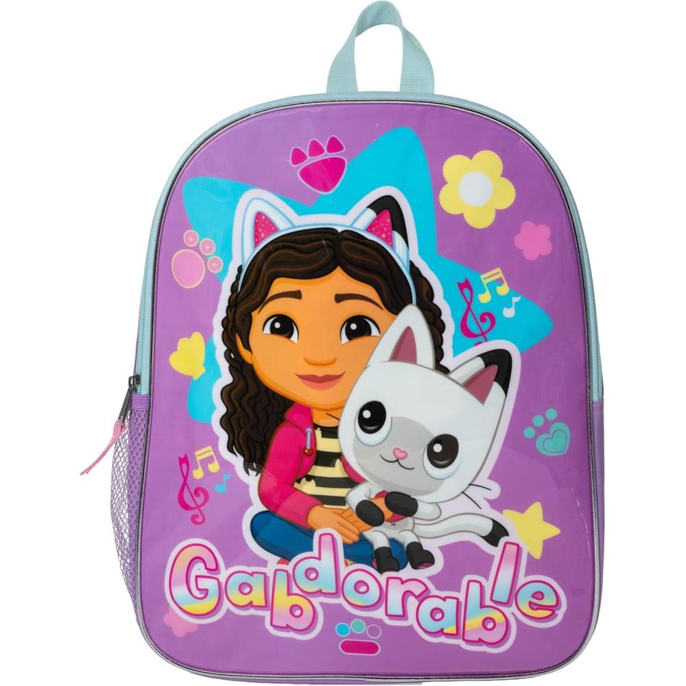 imageAI ACCESSORY INNOVATIONS Bluey ampamp Bingo Kids Backpack Elementary School Girls Book Bag with Padded Straps PurpleGabbys