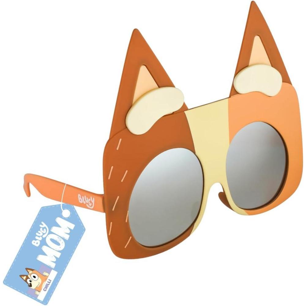 imageBLUEY Costume Sunglasses Bluey Bingo Bandit Chilli or Chattermax Costume Accessory Child and Adult SizeMomChilli