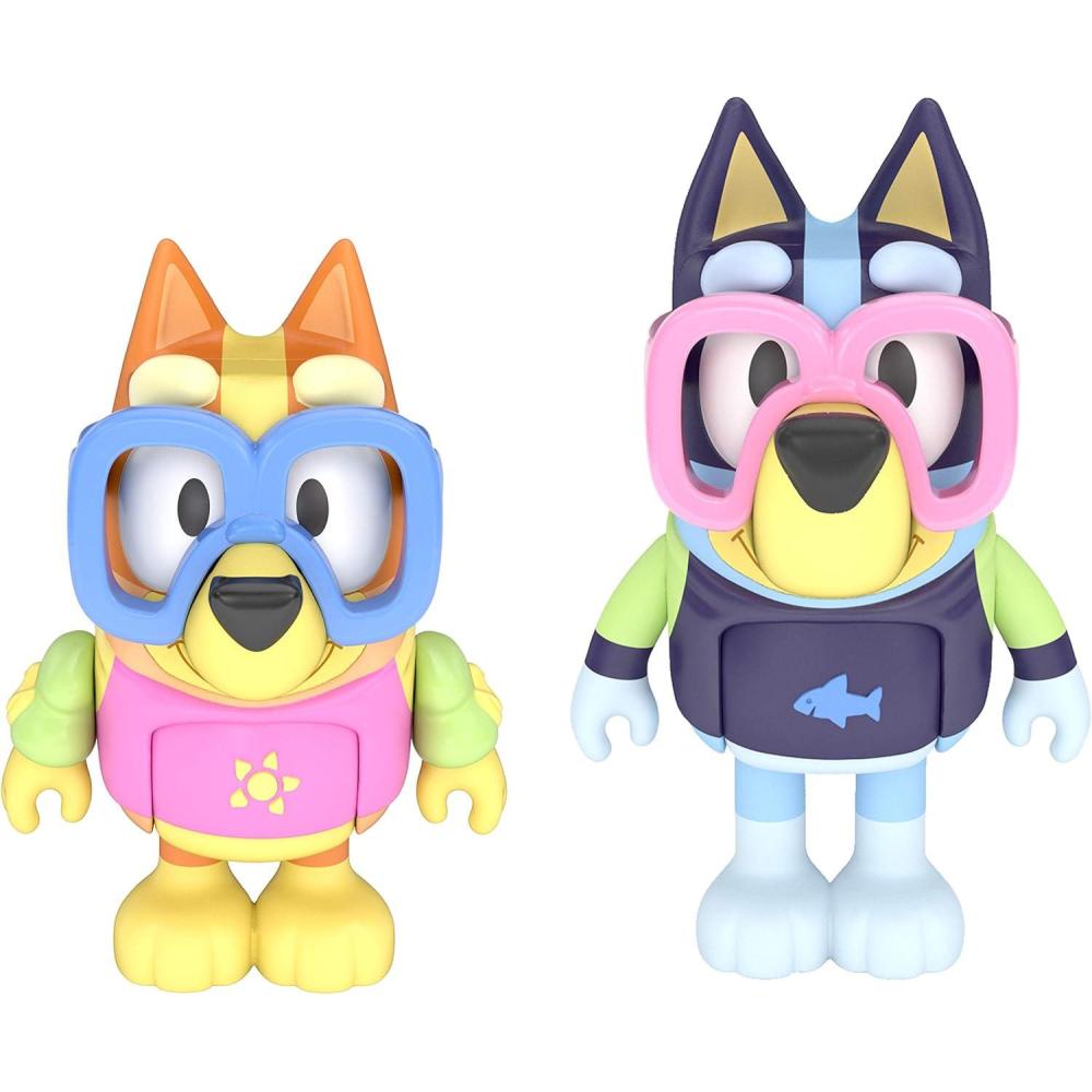 imageBluey Pool Time Bingo 25 inch Figures 2 Pack Multicolor 13039