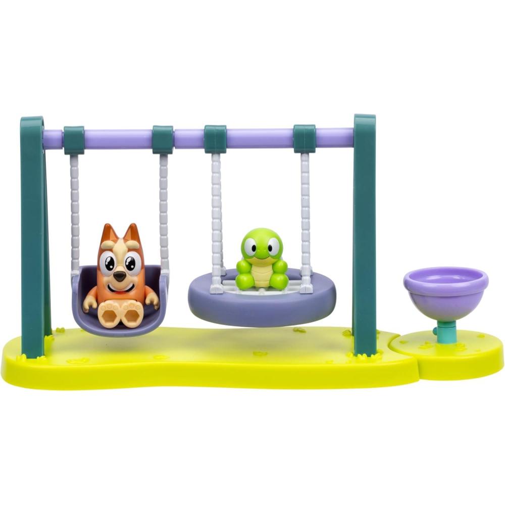imageBluey 2Sided Treehouse Playset 11 ActionPacked Tree Toys Set with 4 Accessories and 25 Articulated Figure Animal Toys for Kids Ages 3Playground