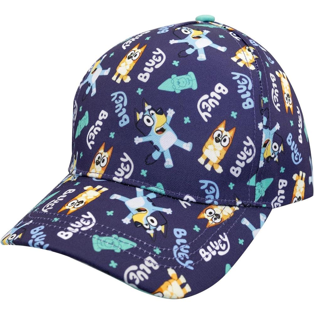 imageBluey Hat Toddler Baseball Cap  Cute Hat for Kids Adjustable Toddler Ball Cap Bingo BanditMulticolor