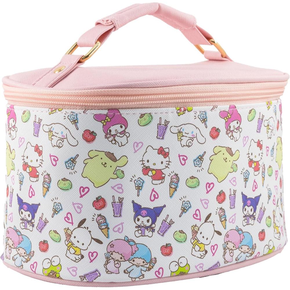imageBluey Makeup Bag  Makeup Organizer Travel Toiletry Bag for Women ampamp Girls  Cute Cosmetic Bag Train Case for Kids Travel Bag Toiletry Bag for Women Make up Storage  Ages 3HK and Friends