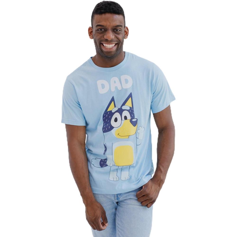 imageBluey Matching Family TShirt Toddler to Adult Sizes 2T 3XLBandit Blue