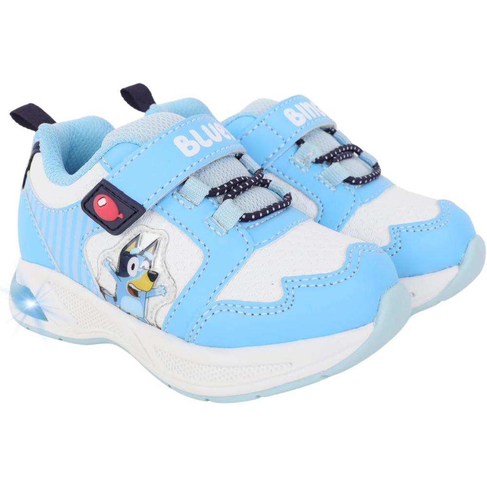imageBluey Toddler and Bingo Light Up Sneakers UnisexBaby Blue