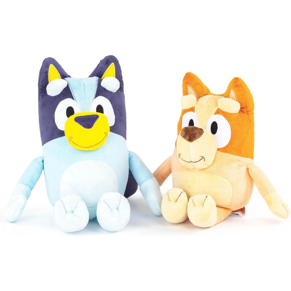 imageBluey ampamp Bingo Plush Pillow Buddy Set Super Soft Character Pillows Polyester Microfiber 12 inchesMulti Bluey Bingo