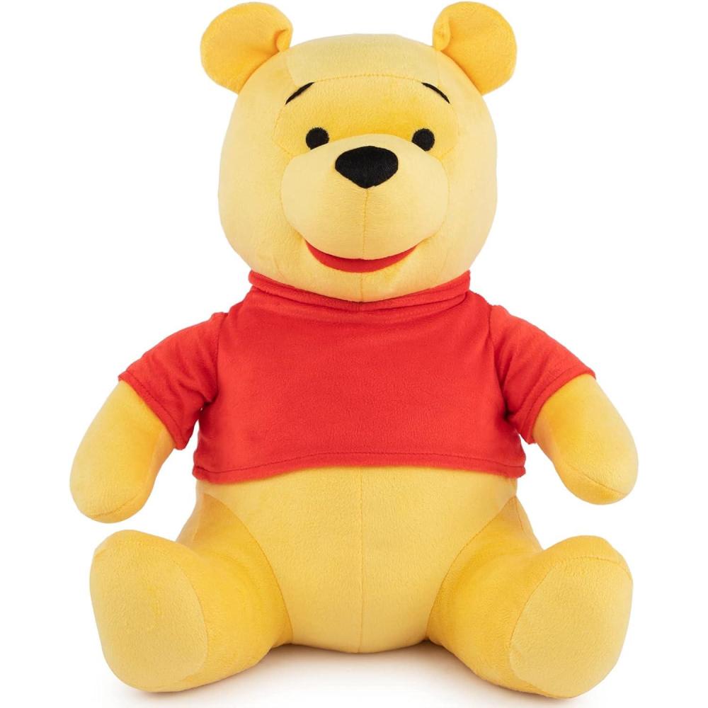 imageBluey ampamp Bingo Plush Pillow Buddy Set  Super Soft Character Pillows  Polyester Microfiber 12 inchesYellow  Winnie the Pooh
