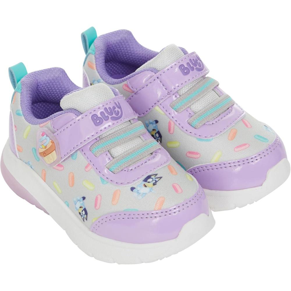 imageBluey ampamp Bingo SlipOn Sneakers Kids Shoes for Boys ampamp Girls Featuring Bandit Chilli ampamp Bingo Girls Sneakers