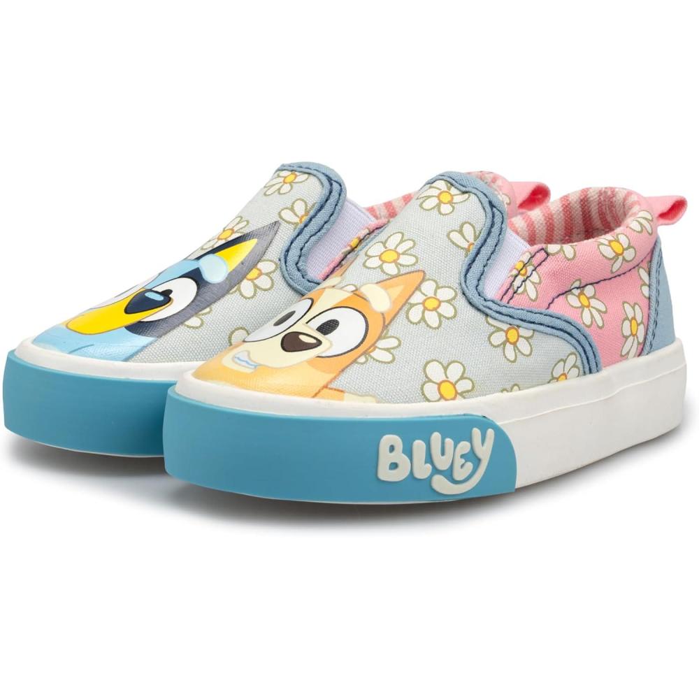 imageBluey and Bingo Girls Slip On ShoesPinkBlue