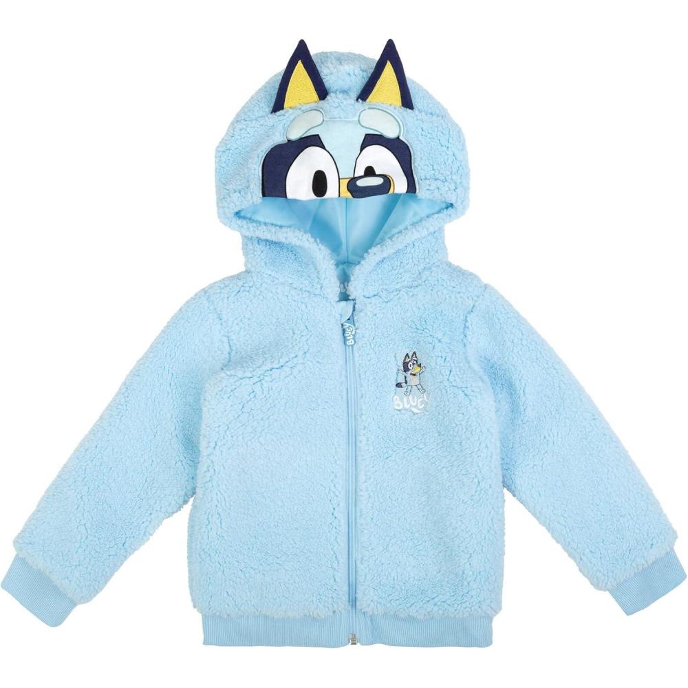 imageBluey boys Bluey Zip Up Cosplay HoodieBlue