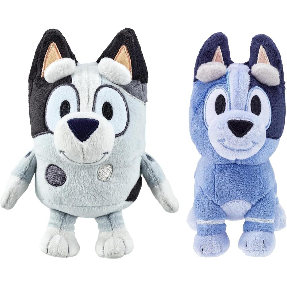 imageBlueys Play Date Plush Surprise Toddler House Playset Durable Toy House with Exclusive Cuddly Stuffed Toy Immersive House Toys for Kids of Ages 3Muffin Socks