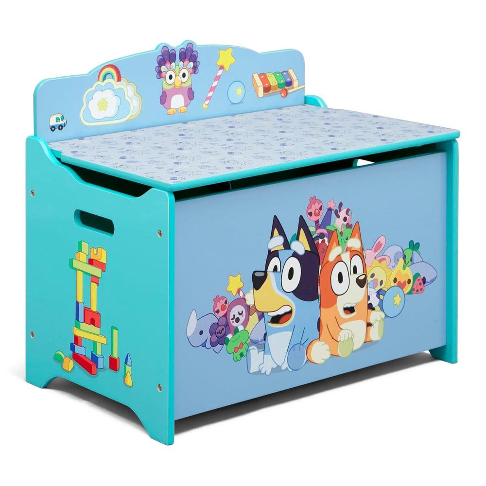 imageDelta Children Bluey Deluxe Toy BoxBluey