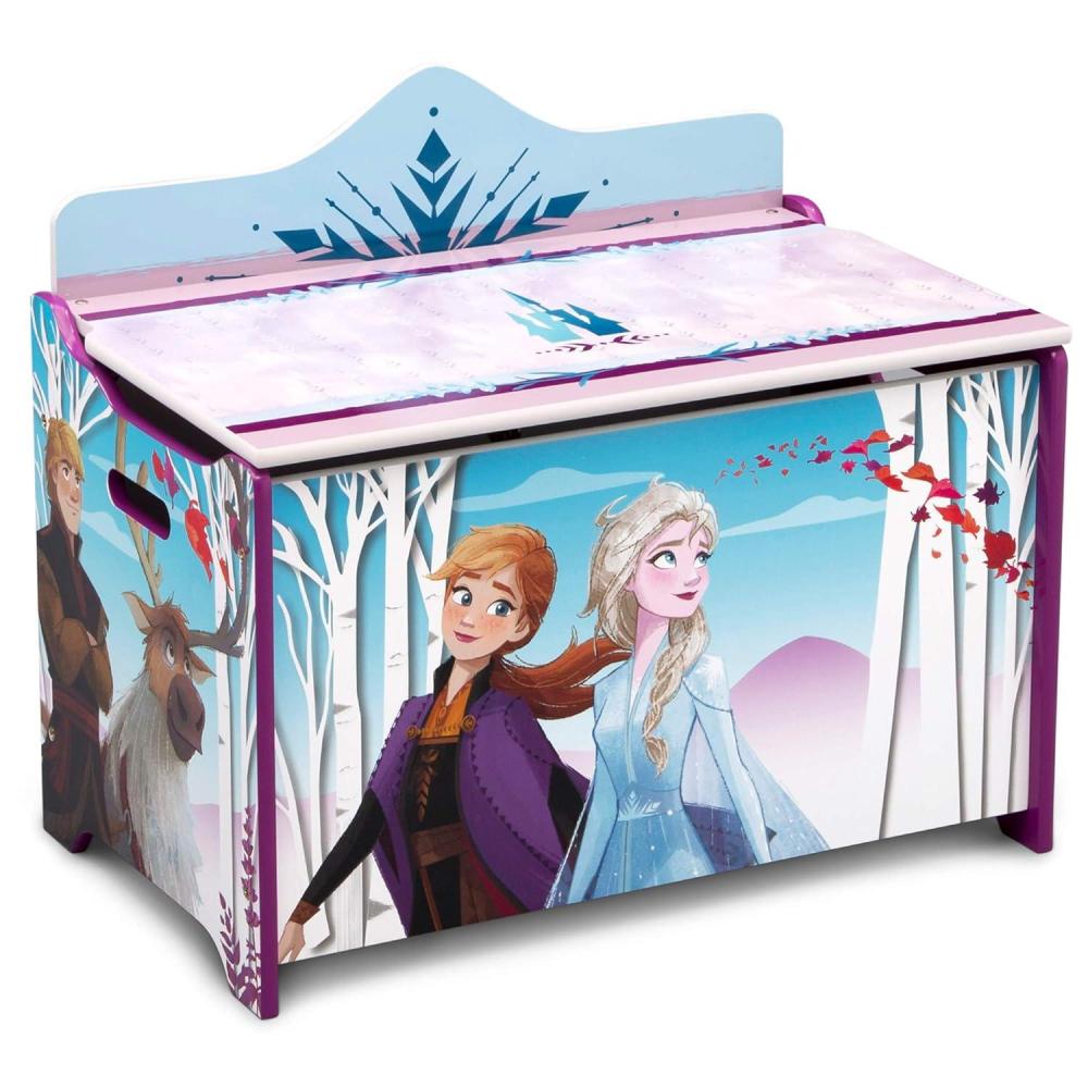 imageDelta Children Bluey Deluxe Toy BoxDisney Frozen II