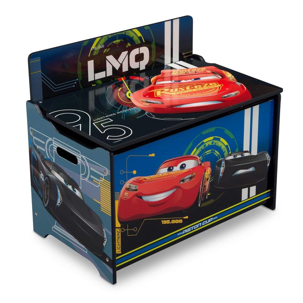 imageDelta Children Bluey Deluxe Toy BoxDisneyPixar Cars