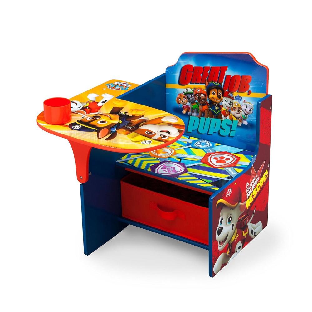 imageDelta Children Bluey Chair Desk with Storage Bin Greenguard Gold Certified BluePaw Patrol