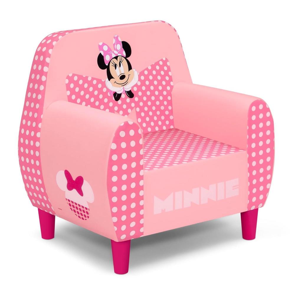 imageDelta Children Bluey Foam Chair BlueMinnie Mouse