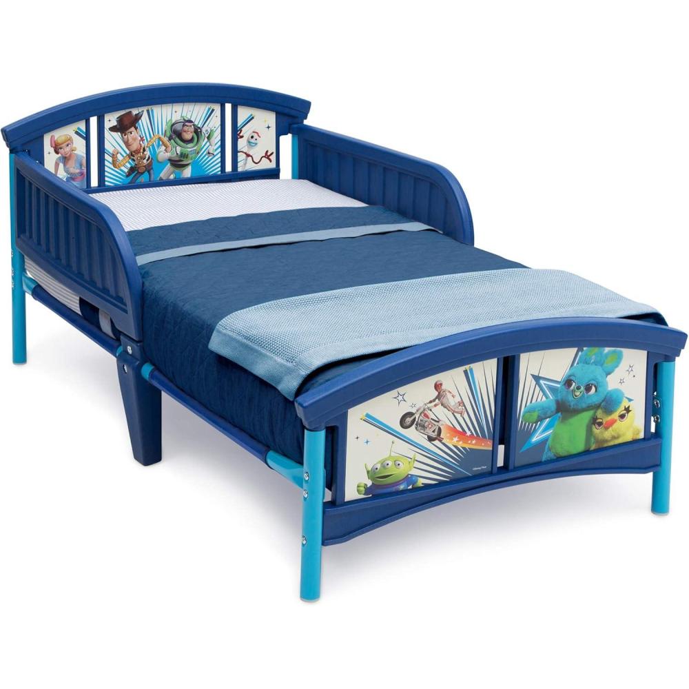 imageDelta Children Plastic Toddler Bed BlueyDisneyPixar Toy Story 4