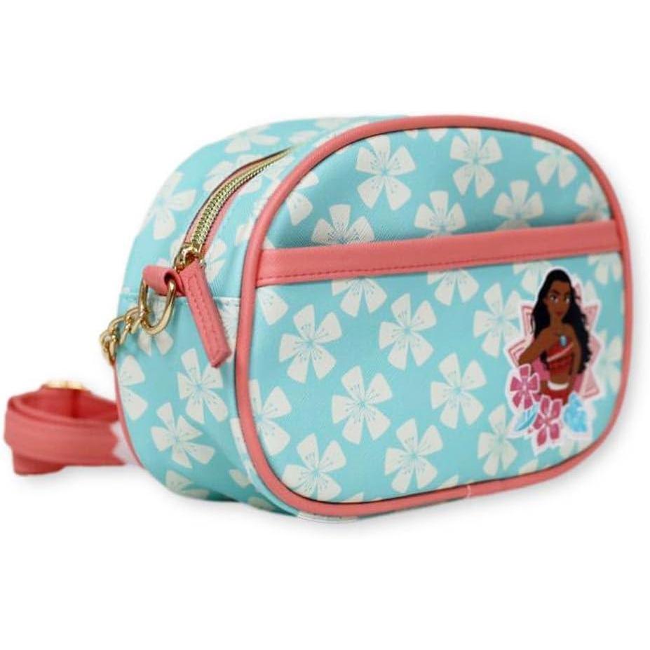 imageDisney Sanrio Bluey Purse Crossbody Handbag for Women  Metallic Vinyl Womens Shoulder HandbagMoana 2