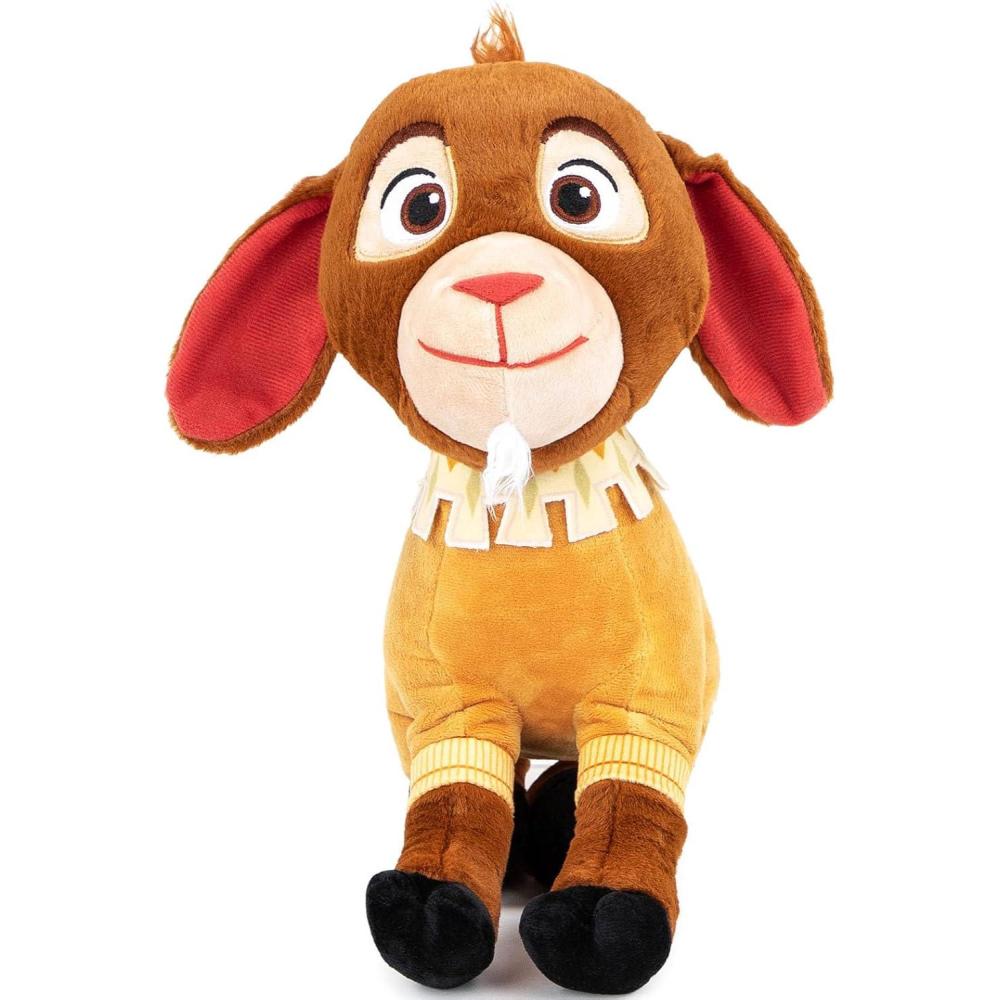 imageJay Franco Bingo Mini Plush Pillow Buddy Super Soft Bluey Character Pillow Polyester Microfiber 11 InchesBrown Valentino