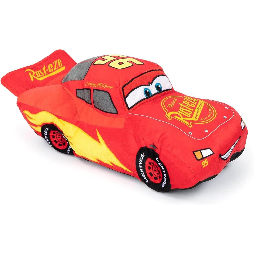 imageJay Franco Bingo Mini Plush Pillow Buddy  Super Soft Bluey Character Pillow  Polyester Microfiber 11 InchesE Lightning Mcqueen